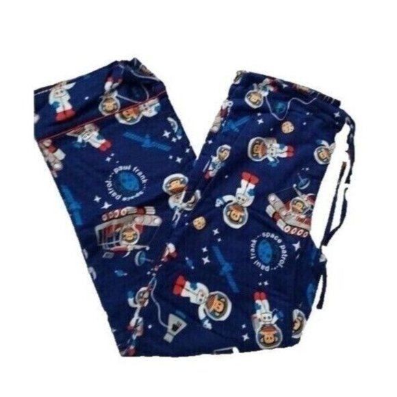 Vintage Paul Frank Limited Edition Pajama Set, Space Julius, Blue, Size Medium - Picture 6 of 9